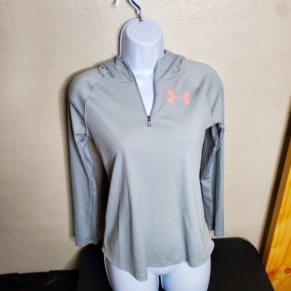 Under Armour Light Weight Pullover Youth Large Grey - Picture 1 of 9